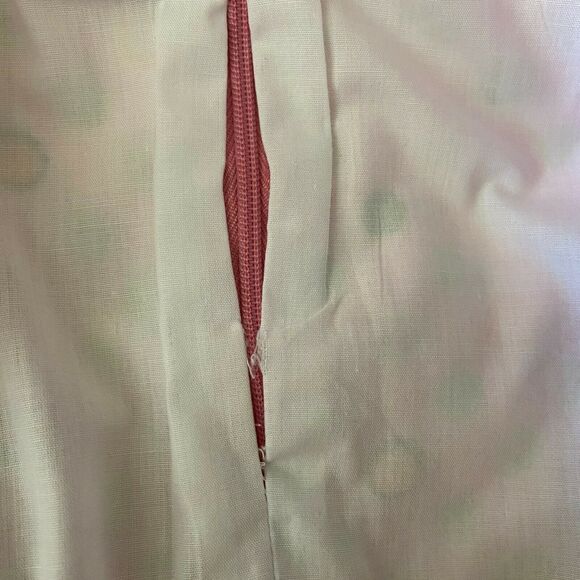 LulaKate Womens Skirt Size 2 Lula Kate Pink Green Pastel Polka Dot Preppy - Picture 5 of 5